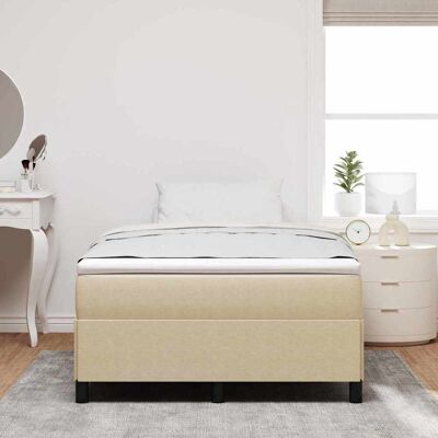 Vidaxl Lichtgrijs Bedframe - Minimalistisch Ontwerp, Eenvoudige Montage, 120x190 cm Vidaxl Lichtgrijs Bedframe - Minimalistisch Ontwerp, Eenvoudige Montage, 120x190 cm