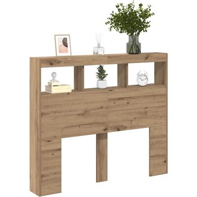 vidaXL Hoofdbord Artisan Eiken Bewerkt hout vidaXL Hoofdbord Artisan Eiken Bewerkt hout