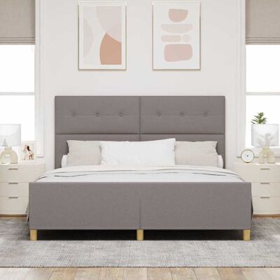 VIDAXL Bedframe - Modern Tortora 180x200cm Stijlvol & Duurzaam VIDAXL Bedframe - Modern Tortora 180x200cm Stijlvol & Duurzaam