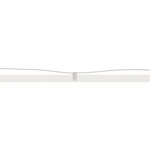 vidaXL Witte Verticale Markies 60x800 cm Oxford Stof - Verticale Markies vidaXL Witte Verticale Markies 60x800 cm Oxford Stof - Verticale Markies