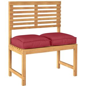 vidaXL Vino Rood Vierkante Kussen Set - Binnengebruik vidaXL Vino Rood Vierkante Kussen Set - Binnengebruik