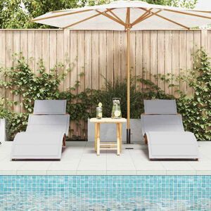 vidaXL Houten Zitzak Set - Opvouwbaar, Acacia, Comfortabel vidaXL Houten Zitzak Set - Opvouwbaar, Acacia, Comfortabel