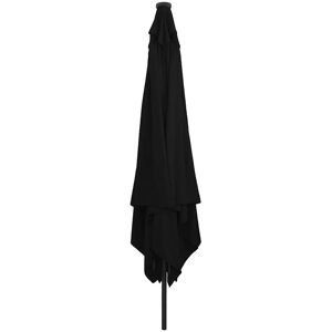 Vidaxl Vierkante Tuinparasol met LED-verlichting Vidaxl Vierkante Tuinparasol met LED-verlichting