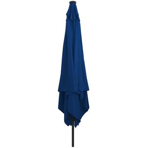 Vidaxl Tuinsquare Parasol met LED-Lampen 295x245 cm Blauw Vidaxl Tuinsquare Parasol met LED-Lampen 295x245 cm Blauw