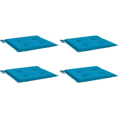vidaXL Tuinstoelkussen - Blauw - 50x50x3 cm - Tuinstoelkussen vidaXL Tuinstoelkussen - Blauw - 50x50x3 cm - Tuinstoelkussen