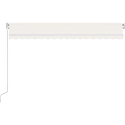 vidaXL Uitvalbare markies - 450x300 cm, Crème, Handmatig, Weerbestendig vidaXL Uitvalbare markies - 450x300 cm, Crème, Handmatig, Weerbestendig