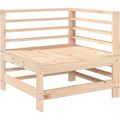 vidaXL Tuinhoekbanken 2 stuks Massief dennenhout vidaXL Tuinhoekbanken 2 stuks Massief dennenhout