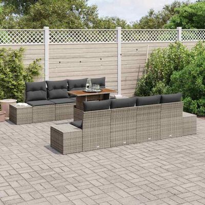 Merk Model - Tuin eettafelset - Buiten, 6 stoelen Merk Model - Tuin eettafelset - Buiten, 6 stoelen