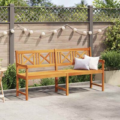 vidaXL Tuinbank Naturel 180 x 56 x 90 cm Massief Acaciahout vidaXL Tuinbank Naturel 180 x 56 x 90 cm Massief Acaciahout