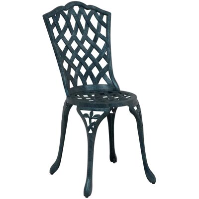 Vidaxl Tuinstoelen Set van 2 - Duurzaam Aluminium, Groen Vidaxl Tuinstoelen Set van 2 - Duurzaam Aluminium, Groen