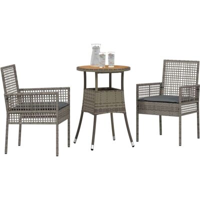 Vidaxl Tuin Eethoek - Modern, Weerbestendig, 2-delig Vidaxl Tuin Eethoek - Modern, Weerbestendig, 2-delig