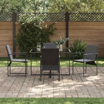 vidaXL Uitbreidbare Stalen Eettafel - Tuinmeubel vidaXL Uitbreidbare Stalen Eettafel - Tuinmeubel