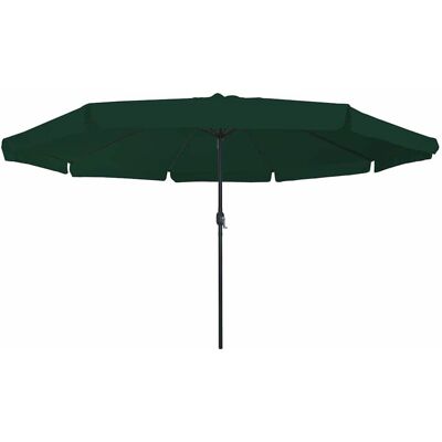 VidaXL Tuinparasol ø395x245 cm Groen - Tuinparasol VidaXL Tuinparasol ø395x245 cm Groen - Tuinparasol