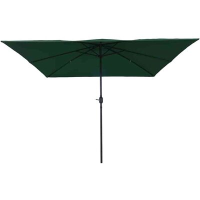 VIDAXL Groene vierkante tuinparasol - Tuinparasol VIDAXL Groene vierkante tuinparasol - Tuinparasol