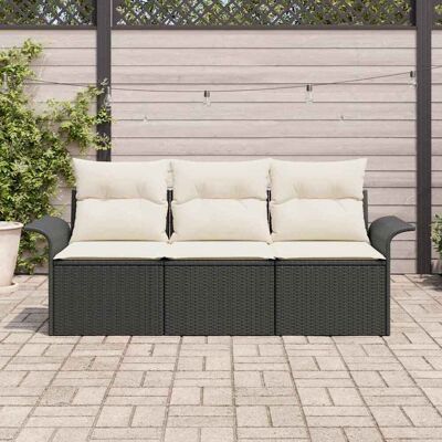 Vidaxl Tuinbank Set - UV-Resistant Polyester Rattan - Modern Outdoor Style Vidaxl Tuinbank Set - UV-Resistant Polyester Rattan - Modern Outdoor Style