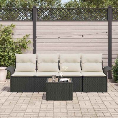 Vidaxl Tuinbank Set - Modern, UV-Resistant, Modular - Tuinmeubelen Vidaxl Tuinbank Set - Modern, UV-Resistant, Modular - Tuinmeubelen