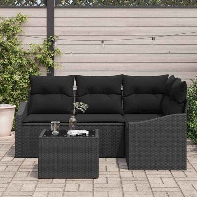 Bebijzen Tuinbank Set met Kussens - Buitenmeubilair Bebijzen Tuinbank Set met Kussens - Buitenmeubilair