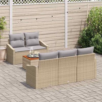vidaXL Tuinbank Set - Weerbestendig, Modern, Comfortabel - 5 Personen vidaXL Tuinbank Set - Weerbestendig, Modern, Comfortabel - 5 Personen