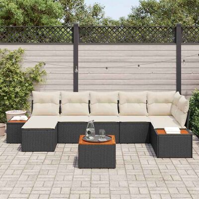 Vidaxl Tuin Lounge Set 8-delig Vidaxl Tuin Lounge Set 8-delig