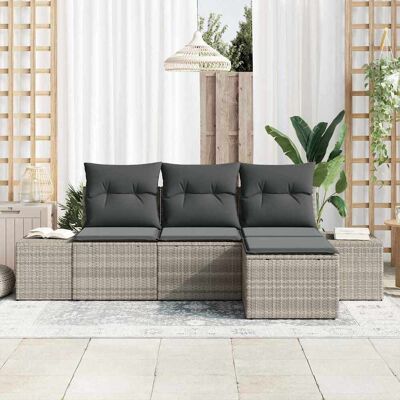 Vidaxl Tuinbank Set - Modern Modulaire Buitenmeubels Vidaxl Tuinbank Set - Modern Modulaire Buitenmeubels