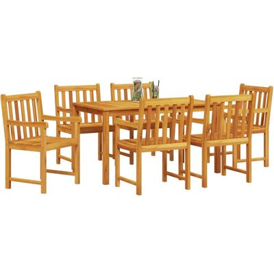 vidaXL - AKZ-SET4 - acaciahout - natuurlijke bruin - tuinmeubelenset vidaXL - AKZ-SET4 - acaciahout - natuurlijke bruin - tuinmeubelenset