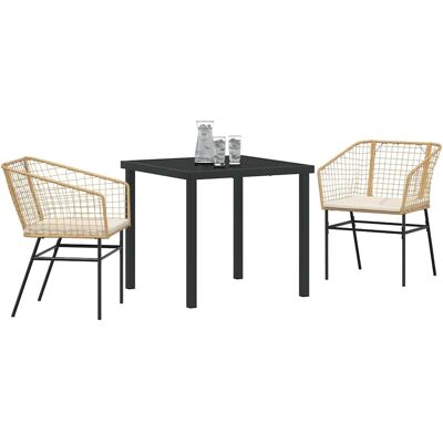 Vidaxl Tuin Eethoek - Modern, Lichtgewicht, Weerbestendig Vidaxl Tuin Eethoek - Modern, Lichtgewicht, Weerbestendig