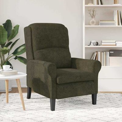 vidaXL Fauteuil Leger groen Nep Leer vidaXL Fauteuil Leger groen Nep Leer