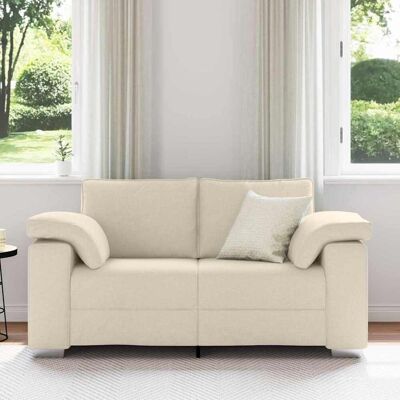 vidaXL Beige Stoff 2-Zits Stabil - Modern Bank - 2-Zits vidaXL Beige Stoff 2-Zits Stabil - Modern Bank - 2-Zits