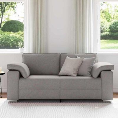 Vidaxl - Love seat taupe - Bank, 140cm, Modern Ontwerp Vidaxl - Love seat taupe - Bank, 140cm, Modern Ontwerp