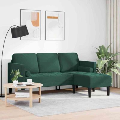 Vidaxl Donkergroen Polyester Standaard Opbergmeubel - Woonkamer Meubel Vidaxl Donkergroen Polyester Standaard Opbergmeubel - Woonkamer Meubel
