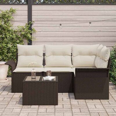 Vidaxl Tuinbank Set - Modern Weerbestendig L-vorm Buitenmeubilair Vidaxl Tuinbank Set - Modern Weerbestendig L-vorm Buitenmeubilair