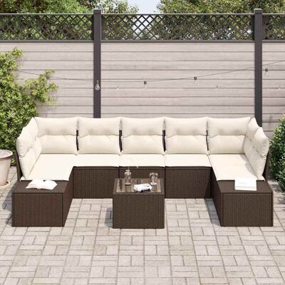 Brand Model - Tuinbank Set - 8 Stuks Brand Model - Tuinbank Set - 8 Stuks