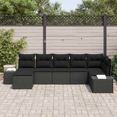 vidaXL Tuinbank Set - Modulair, Weerbestendig, voor 7 vidaXL Tuinbank Set - Modulair, Weerbestendig, voor 7