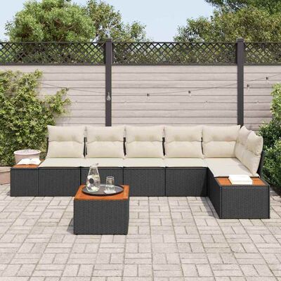 Vidaxl Tuinbank Set - Modulaire, Weerbestendig, Voor 7 Personen Vidaxl Tuinbank Set - Modulaire, Weerbestendig, Voor 7 Personen