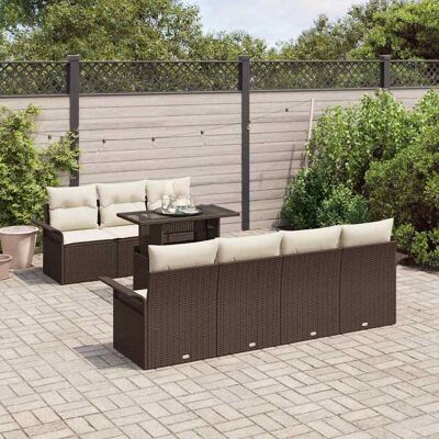 Vidaxl Tuinbank Set 8 Stuks - Modern Design Duurzaam Materiaal Vidaxl Tuinbank Set 8 Stuks - Modern Design Duurzaam Materiaal