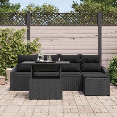 Merk Model - 6-delige Tuinbankset Merk Model - 6-delige Tuinbankset