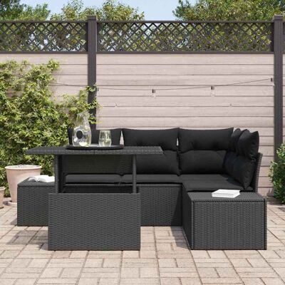Tuinset 5-delig - Modern rotan meubilair Tuinset 5-delig - Modern rotan meubilair