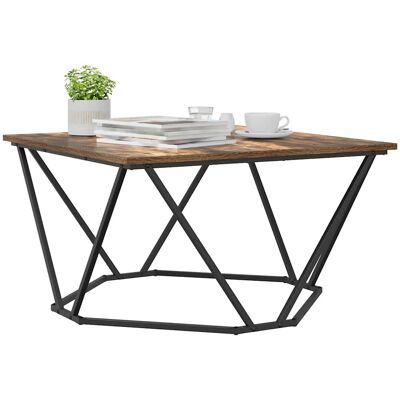 Vidaxl Houten Salontafel - Robuust en Modern Vidaxl Houten Salontafel - Robuust en Modern