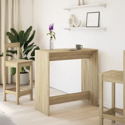 vidaXL Sonoma Eiken Bar Tafel - 102x50x103,5 cm - Keuken & Eetkamer vidaXL Sonoma Eiken Bar Tafel - 102x50x103,5 cm - Keuken & Eetkamer