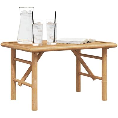 vidaXL Natuurlijke bamboe salontafel - Salontafel vidaXL Natuurlijke bamboe salontafel - Salontafel