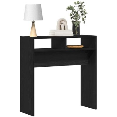 vidaXL Consolotafel Zwart - Console Table vidaXL Consolotafel Zwart - Console Table