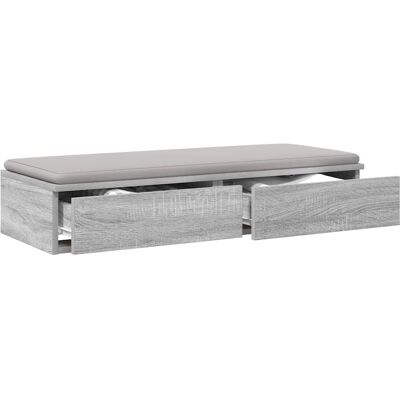 Vidaxl Bed lade-opslag - Modern ontwerp, Twee ruime lades, Duurzaam hout, Hitte- en vlekbestendig, Mat afwerking Vidaxl Bed lade-opslag - Modern ontwerp, Twee ruime lades, Duurzaam hout, Hitte- en vlekbestendig, Mat afwerking