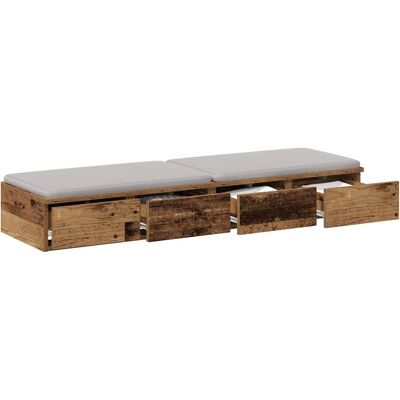 Vidaxl Oude Houten Bedlade - Bedtype Vidaxl Oude Houten Bedlade - Bedtype
