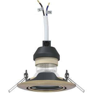 vidaXL Messing 24 LED Inbouwverlichting - Inbouw LED Verlichting vidaXL Messing 24 LED Inbouwverlichting - Inbouw LED Verlichting