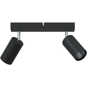 vidaXL Plafondspot met schijnwerpers Zwart 26 x 6 x 16 cm Metaal vidaXL Plafondspot met schijnwerpers Zwart 26 x 6 x 16 cm Metaal
