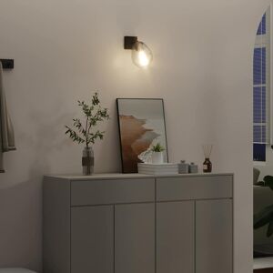 vidaXL Zwarte Cilindrische Wandlamp - Wandlamp vidaXL Zwarte Cilindrische Wandlamp - Wandlamp