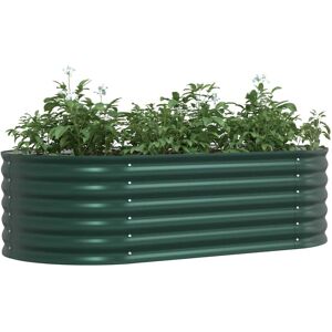 vidaXL Tuinplantenkas Groen - Bloempot vidaXL Tuinplantenkas Groen - Bloempot