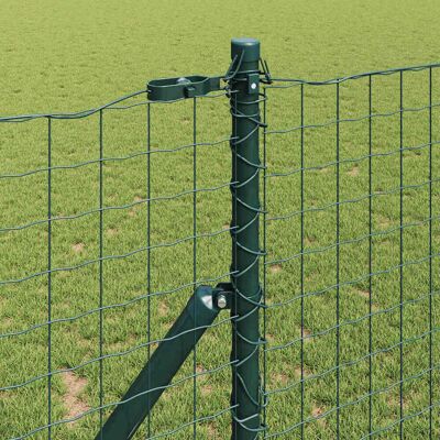 Groene Ø32 mm 170 cm Gegalvaniseerde Stalen Omheiningspaal - Omheiningspalen Groene Ø32 mm 170 cm Gegalvaniseerde Stalen Omheiningspaal - Omheiningspalen
