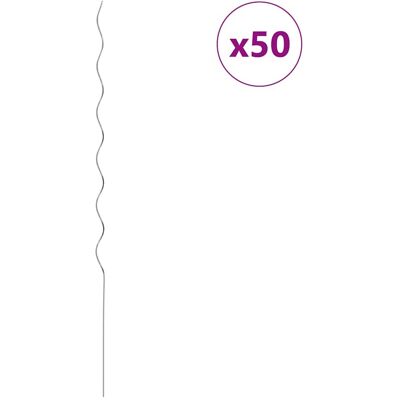 Vidaxl Gegalvaniseerde Stalen Plantensteunen - 150 cm, Modern Cilindrisch Ontwerp Vidaxl Gegalvaniseerde Stalen Plantensteunen - 150 cm, Modern Cilindrisch Ontwerp