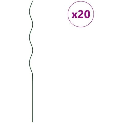 vidaXL Spiraal Plantensteun Metaal 110cm - Plantensteun vidaXL Spiraal Plantensteun Metaal 110cm - Plantensteun
